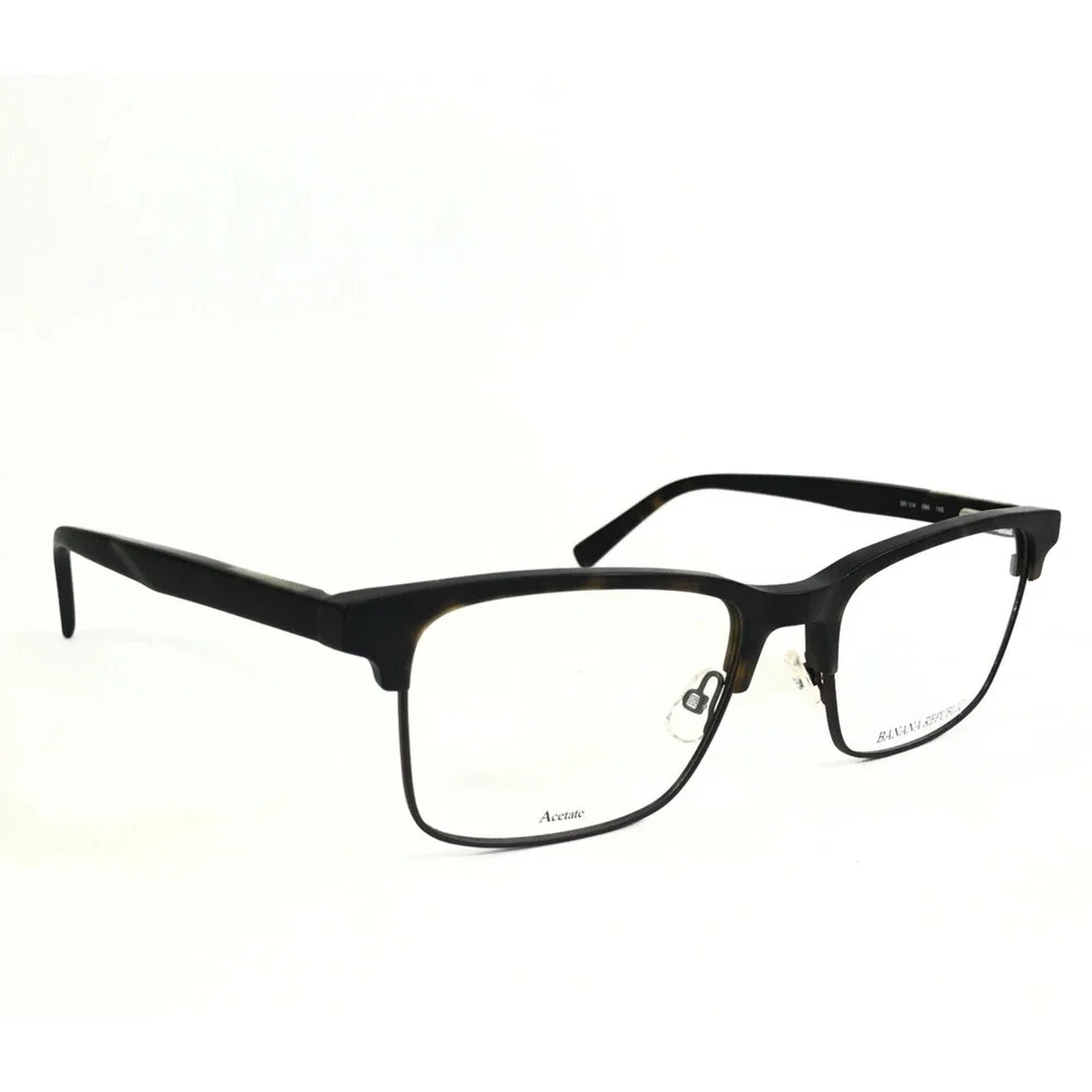 Banana Republic Eyeglasses Frames BR104 086 Brown Tortoise Rectangle 54-19-145